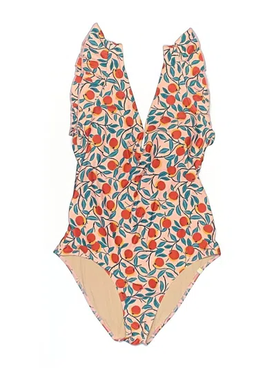 Pre-owned Summersalt One Piece Swimsuit In White