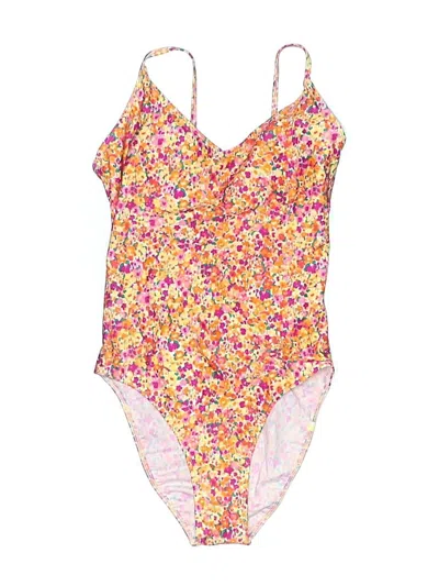 Pre-owned Summersalt One Piece Swimsuit In Yellow