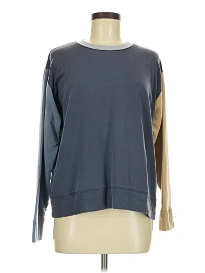 Pre-owned Summersalt Pullover Sweater In Blue