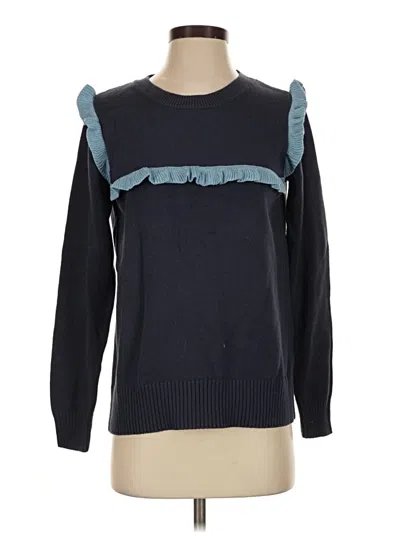 Pre-owned Summersalt Pullover Sweater In Blue