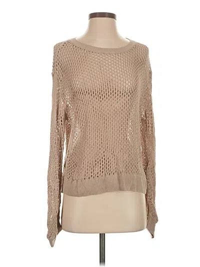 Pre-owned Summersalt Pullover Sweater In Brown