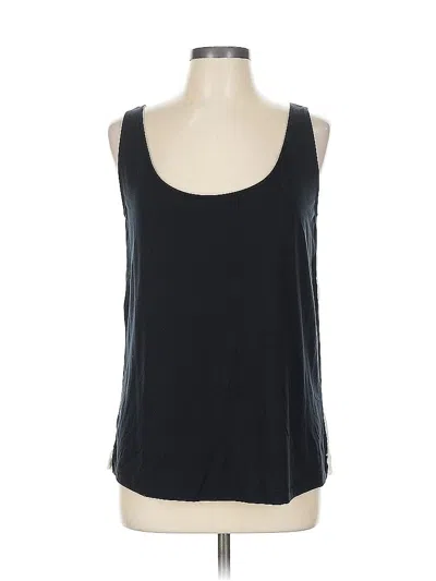 Pre-owned Summersalt Sleeveless Top Black Scoop Neck Tops