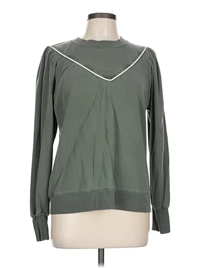 Pre-owned Summersalt Sweatshirt In Green