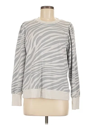 Pre-owned Summersalt Sweatshirt In Silver