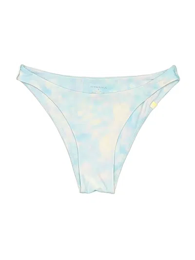 Pre-owned Summersalt Swimsuit Bottoms In Blue