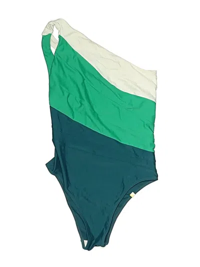 Pre-owned Summersalt Swimsuit Bottoms In Green
