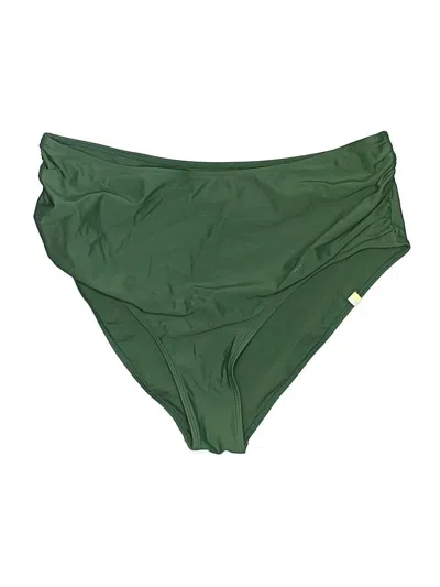 Pre-owned Summersalt Swimsuit Bottoms In Green