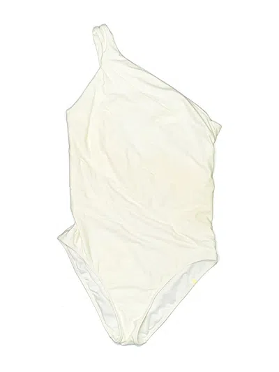 Pre-owned Summersalt Swimsuit Bottoms In Ivory