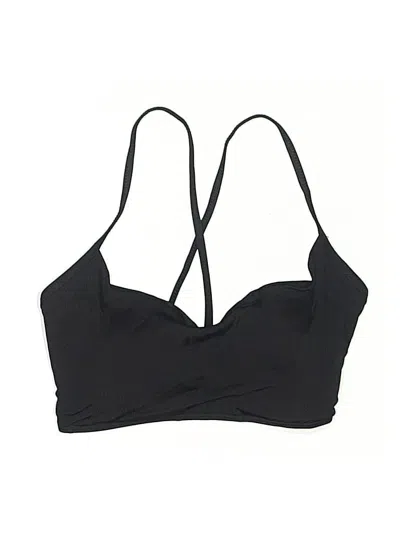 Pre-owned Summersalt Swimsuit Top Black Swimwear