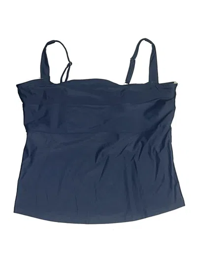 Pre-owned Summersalt Swimsuit Top Blue Swimwear