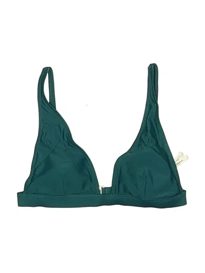 Pre-owned Summersalt Swimsuit Top Green Swimwear