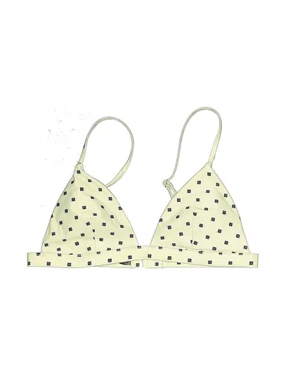 Pre-owned Summersalt Swimsuit Top Ivory Swimwear In White