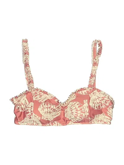 Pre-owned Summersalt Swimsuit Top Pink Swimwear