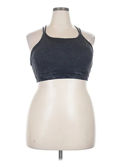 Pre-owned Summersalt Tank Top Gray Halter Neckline Tops