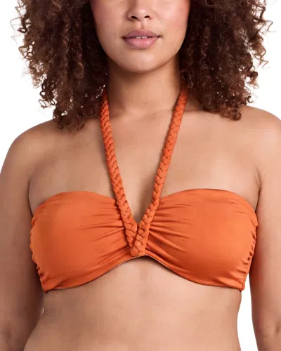 Summersalt The Braided Bandeau Bikini Top In Multi