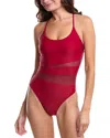 Summersalt The Causeway One-piece In Red