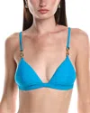 Summersalt The Chain Triangle Top In Blue