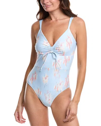 Summersalt The Cinched One-piece In Blue