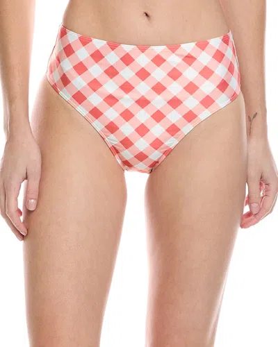 Summersalt The High-leg High-rise Bikini Bottom In Pink