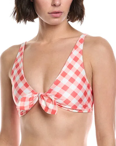 Summersalt The Jetsetter Bikini Top In Pink