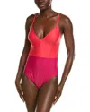 Summersalt The Long Torso Wave One-piece In Multi