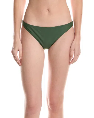 Summersalt The Low Rise Bikini Bottom In Green