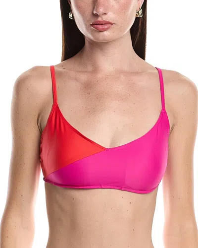 Summersalt The Marina Bikini Top In Purple