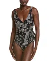 Summersalt The Perfect Wrap One-piece In Black
