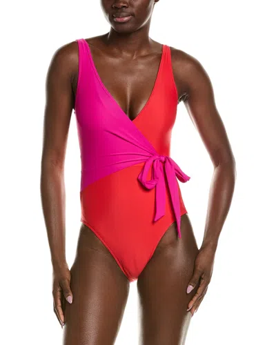 Summersalt The Perfect Wrap One-piece In Multi