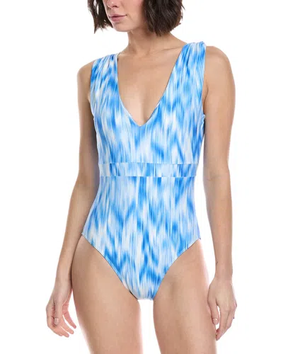 Summersalt The Ruched Backflip One-piece In Multi