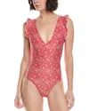 Summersalt The Ruffle Backflip One-piece In Pink