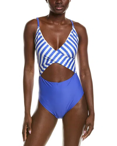 Summersalt The Sea Breeze Cutout One-piece In Multi