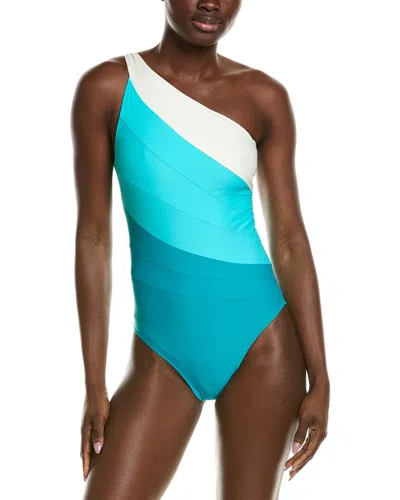 Summersalt The Sidestroke One-piece In Blue