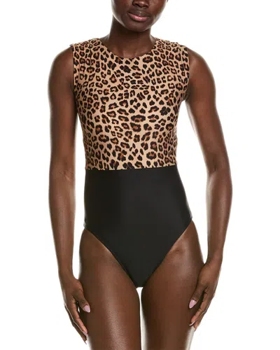 Summersalt The Surf One-piece In Animal Print