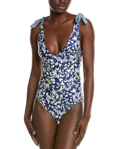Summersalt The Tie Backflip One-piece In Blue
