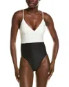 Summersalt The Long Torso Wave One-piece In Black