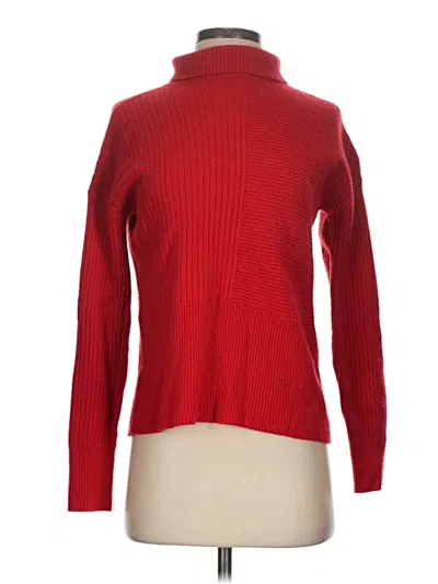 Pre-owned Summersalt Turtleneck Sweater In Red
