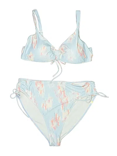 Pre-owned Summersalt Two Piece Swimsuit In Blue