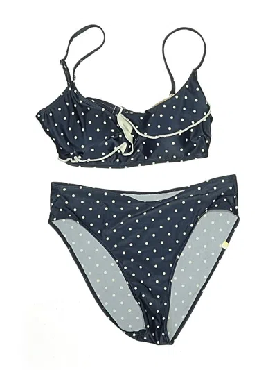 Pre-owned Summersalt Two Piece Swimsuit In Blue