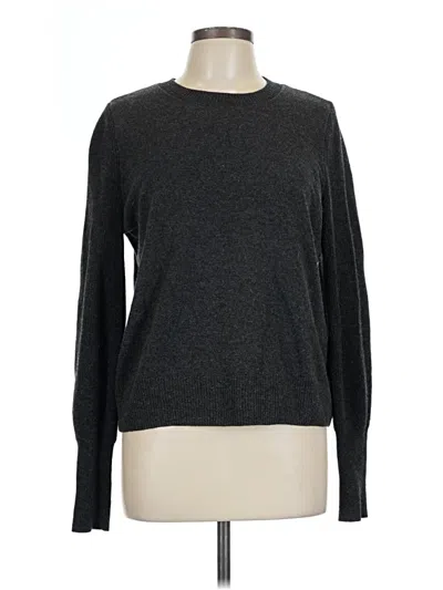 Pre-owned Summersalt Wool Pullover Sweater In Gray