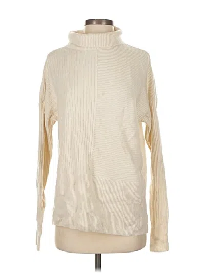 Pre-owned Summersalt Wool Pullover Sweater In Ivory