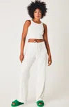 Summi Summi Terry Relaxed Pants White