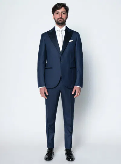 Summo Men's Dress  Smoking In Blue