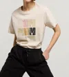Summum Artwork Tee In Beige In Beige