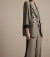 Summum Blazer Fluid In Clay In Grey
