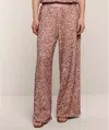Summum Cava Sequined Pant In Rose Gold In Multi