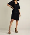 Summum Crochet Dress In Black In Black