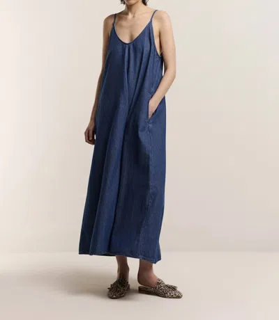 Summum Mia Slipdress In Denim