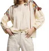Summum Multi Embroidered Top In Multi
