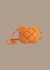 Summum Puff Bag In Pumpkin In Orange